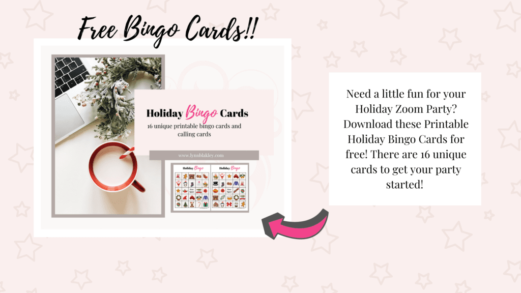 16 free printable Holiday Bingo Cards