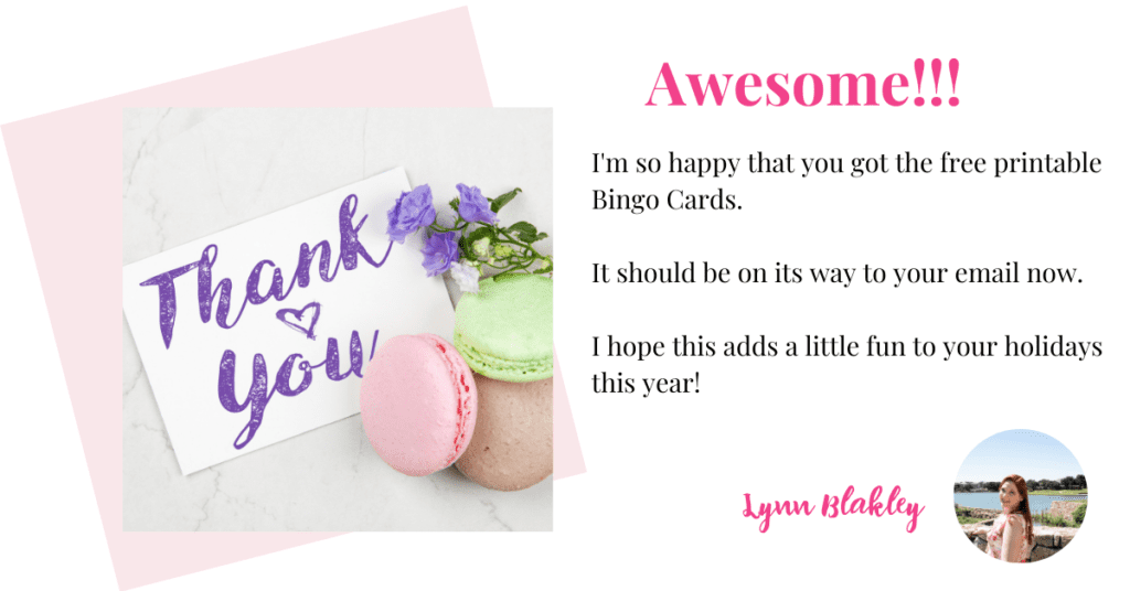 Thank you for signing up