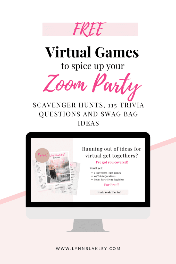 Free Virtual Games to spice up your next Zoom Party